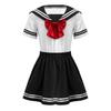 Uniforme scolastica giapponese per ragazze per bambini Set di vestiti da marinaio anime Camicia per adolescenti Gonna a pieghe Abiti coreani per spettacoli teatrali