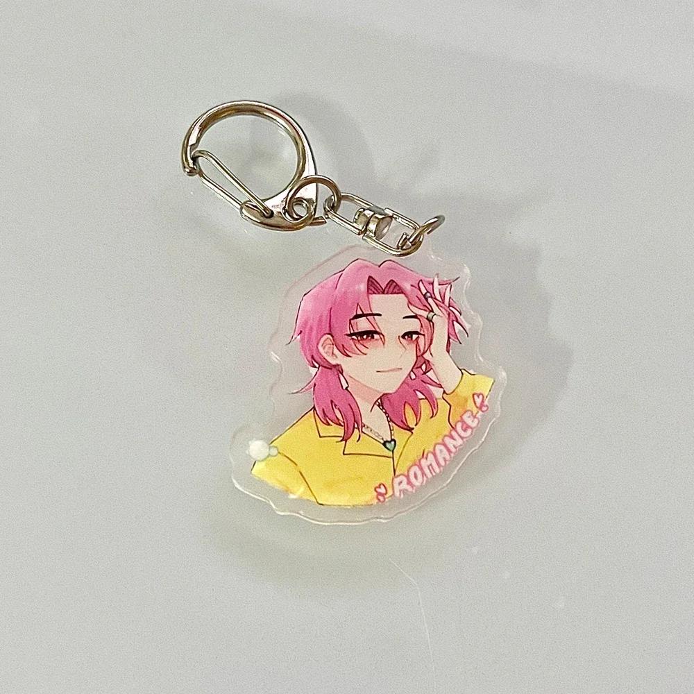 8 Stück Kpop Dämonenjäger Huntrix Saja Boys Schlüsselanhänger Rumi Zoey Jinu Mira Meine Seele verkauft Schlüsselanhänger - Kpop Fan Zubehör Schmuck