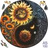 Non-Toxic Moon A3/A4/A5 Size Wood Jigsaw Puzzle With For Adults Children Not Common Shape A Gifts For Parent-Child Games And Family Fu