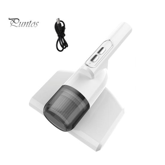 

Пылесос для удаления клещей с матрасов, мощность всасывания 10 кПа, низкий уровень шума, глубокая очистка, универсальный беспроводной ручной пылесос белый