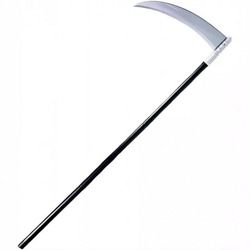 2024 Grim Reaper Halloween Cosplay Set for Kids - Scythe & Dark Ghost Costume Prop