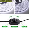 LED Knob Touch Switch Dimmer DC12-24V USB 5V Brightness Adjust Controller for 5050 3528 COB LED Strip Light Tape Ribbon Lights