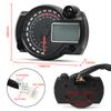 12V Universal 7 Color Backlight Motorcycle Speedometer Tachometer RPM Odometer Panel Dashboard for Honda Suzuki Yamaha Kawasaki