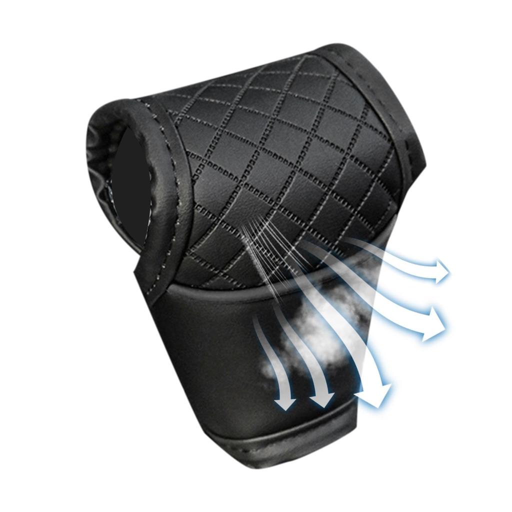 Car Gear Cover, Leather Shift Knob, Gear Lever Leather Gear Shift Knob Cover, Manual