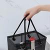 with Handle Shower Makeup Pouch Large Capacity Mesh Toiletry Bag  for Bathroom Toiletries Organizer