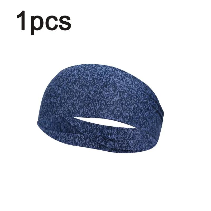 1/3/4/5pcs Elastic Sports Headbands Sweat Absorption Headdress Quick Dry Workout Headband Anti-slip Breathable Sweatbands