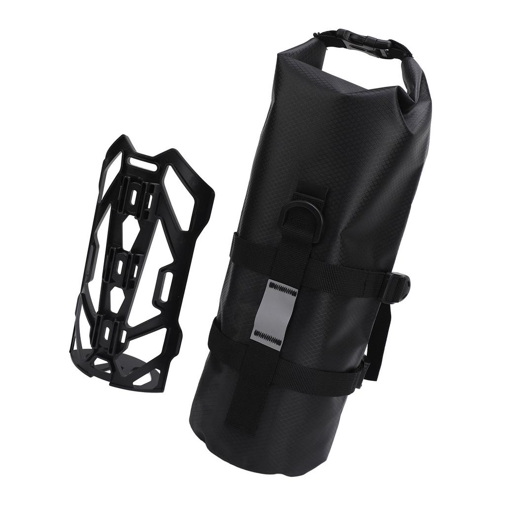 Bicycle Front Fork Bag Multipurpose Waterproof Reflective Stripe Lightweight Bike Front Insert Bag