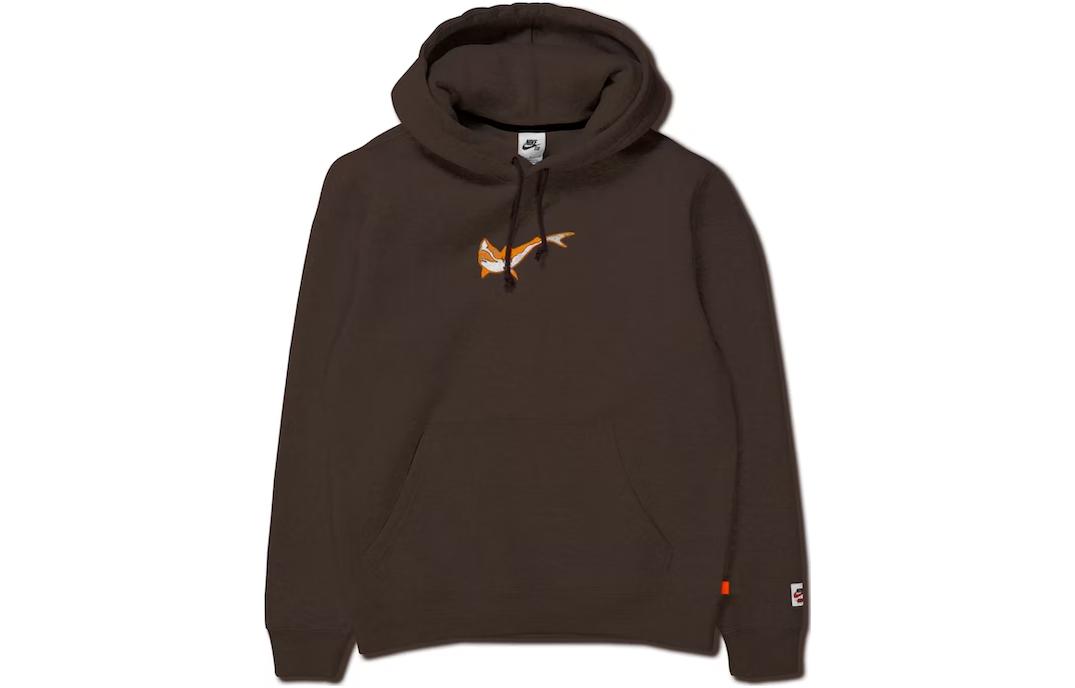 Nike Sb Orange Label X Oski Fleece Skate Hoodie DJ3680-237 XS