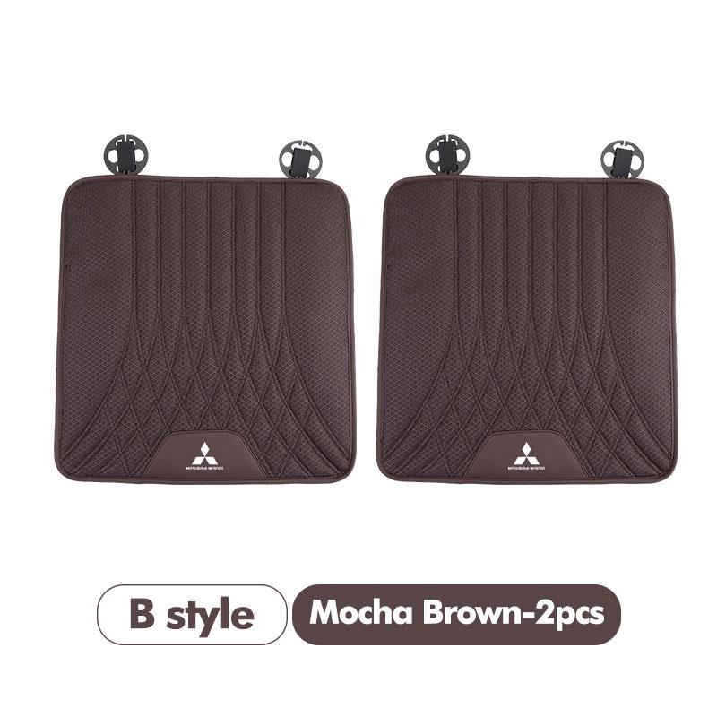 dnsh2 Car Styling Seats Cushion Ice Silk Elevating Pad Increase Cushion For Mitsubishi Outlander Lancer Eclipse Mirage Xpander Attrage