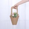 Handle Kraft Paper Flower Bags Flowers Wrapping Gift Flower Packaging Boxes for Home Wedding Party Decoration