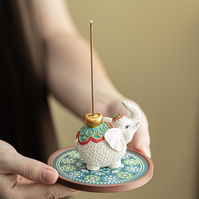 Incense Holder Original Stick Incense Burner Chinese Tea Ceremony Aroma Ornament for Home Tea Table Decor Accessory