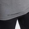 Nike Logo Round Neck Long Sleeve Fitness Shirt Men Tops Gray 449794-091