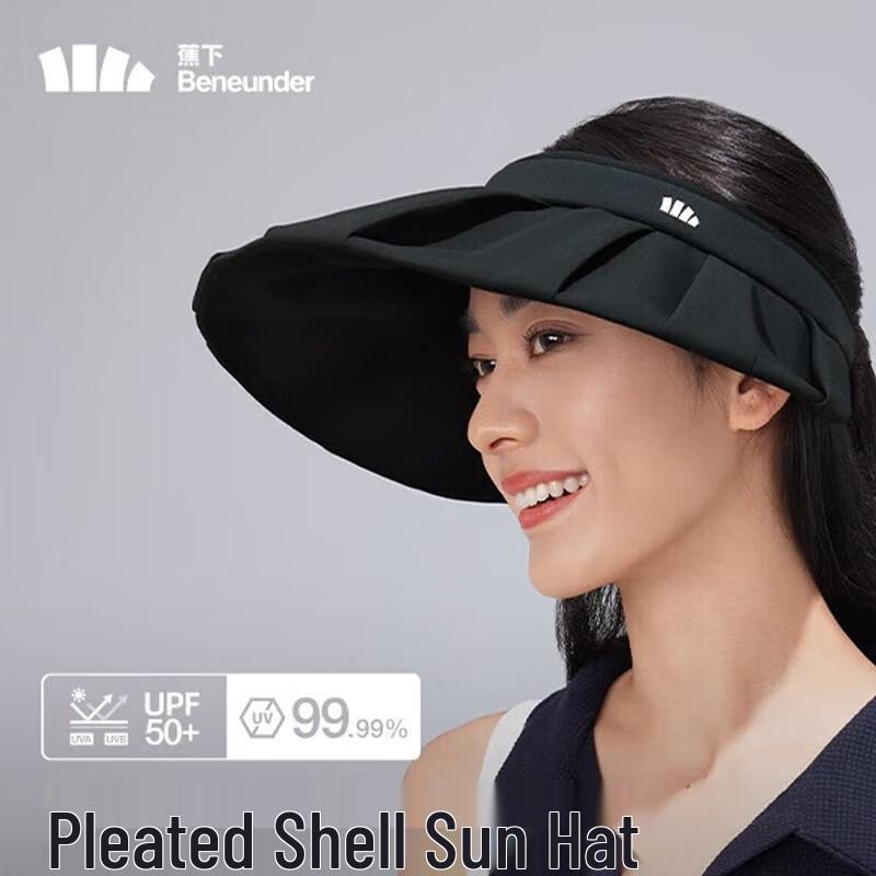Beneath the Banana Women's Pleated Shell UV Protection Visor