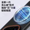 Stress-Relief Magnetic Rotating Stand Case for Huawei Pura80Pro, Soft Matte Transparent Slim Hard Cover, Gray