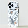 Trendiges Graffiti-Muster für Magsafe kabelloses Ladecase für iPhone 17Air 17Pro 16 15 17Pro Max Matt Stoßfest Magnetische Hülle
