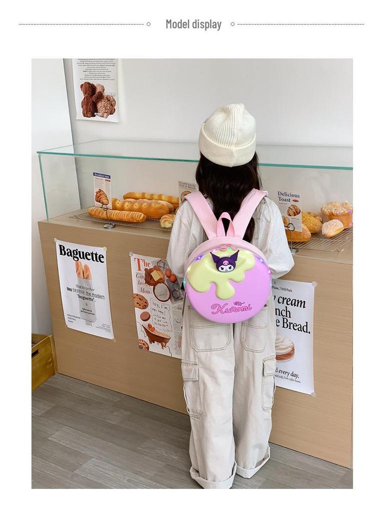 Children's Lightweight Hard Shell Cartoon Backpack for Boys and Girls Aged 3-6