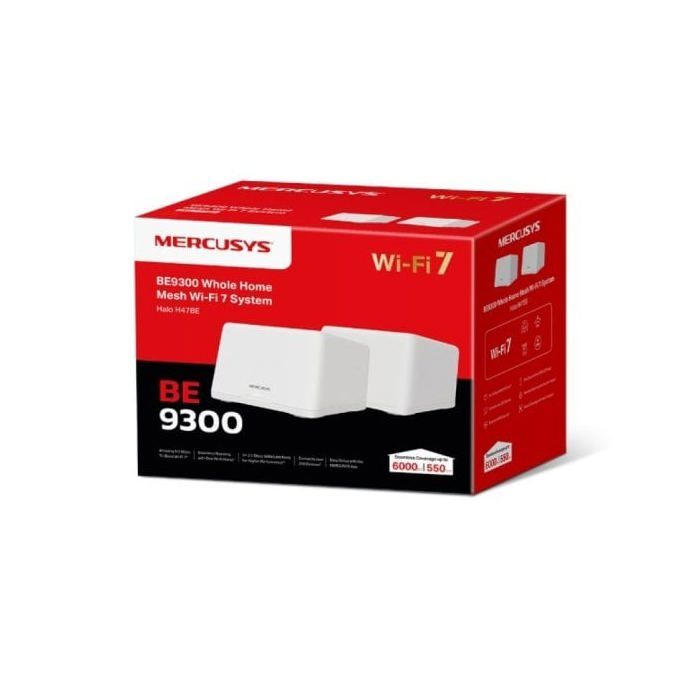 Système De Maille - TP-Link - HALO H47BE - Tri-bande - Wi-Fi 7 - Couverture 550 M2