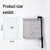 Deli 8015 Steel Manual Paper Cutter CN Plug (adapter Included)