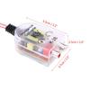 Audio CD Amplifier Car Audio Amplifier Line Impedance Conversion Plastic Adapter, Material, 5.5 3.7 2.5cm