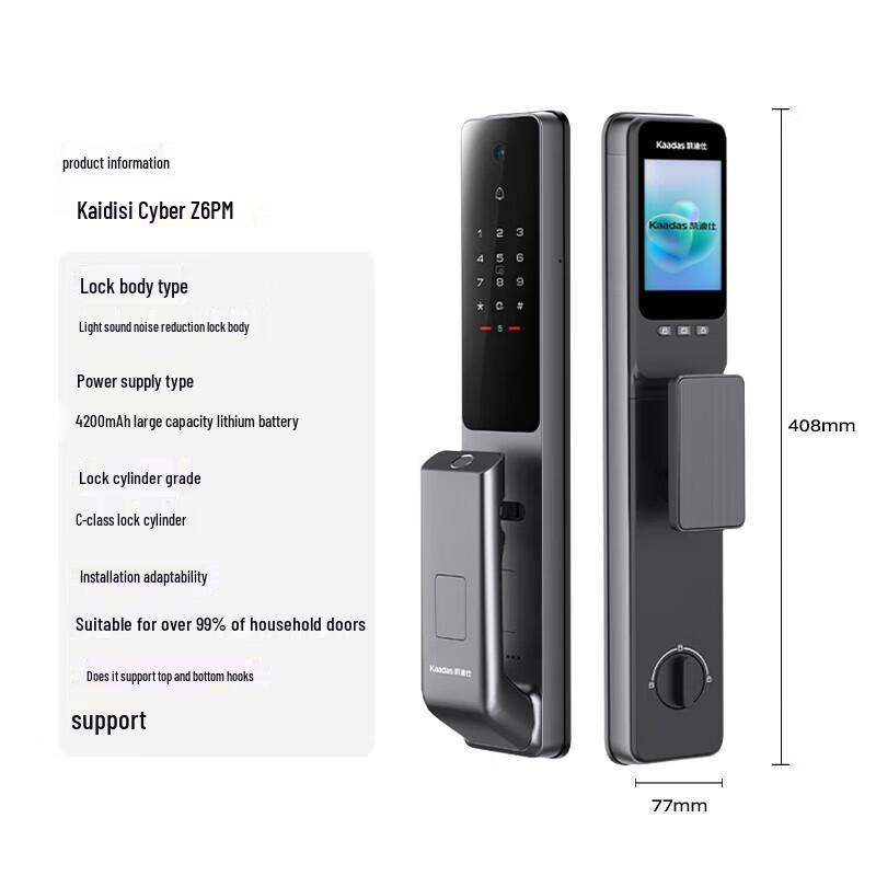 KAADAS Z6Pro Max Smart Finger Vein Fingerprint Door Lock