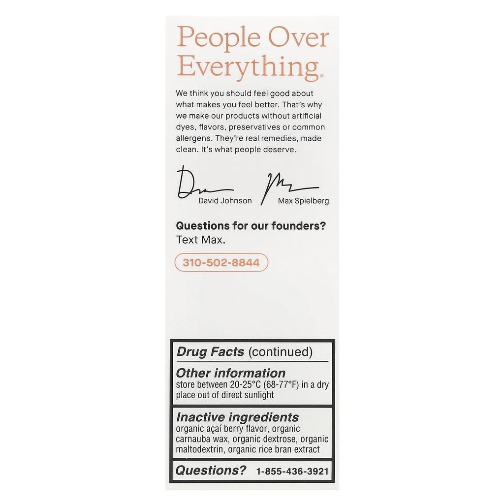 Cold Cush®, Organic Cold & Cough, Non-Drowsy, Organic Acai Berry Flavor, 60 Chewable Tablets