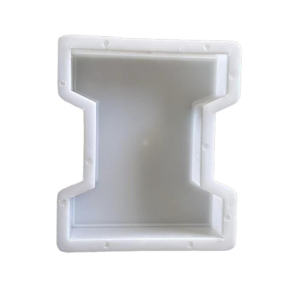 I-shaped Cement Tile Mold Reusable Stepping Stone Mold Plastic Paving Molds Park Path