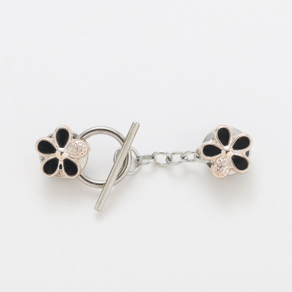 

Цветок Кардиган без гвоздей OT Пряжка Кролик Кот Фиксированная Прищепка для одежды Унисекс Style R