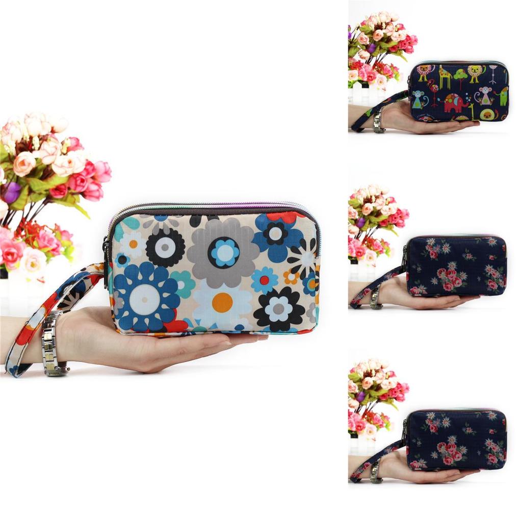 Premium Quality Printing Wallet Cartoon Wallet With Zipper Bag Handbag Features