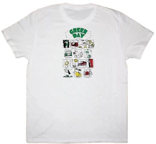 Men s and Women s T-shirts Green Day Dookie RRHOF Graphic Print Unisex Mens T-Shirt S M L XL 2 3 4 XL XXXXL