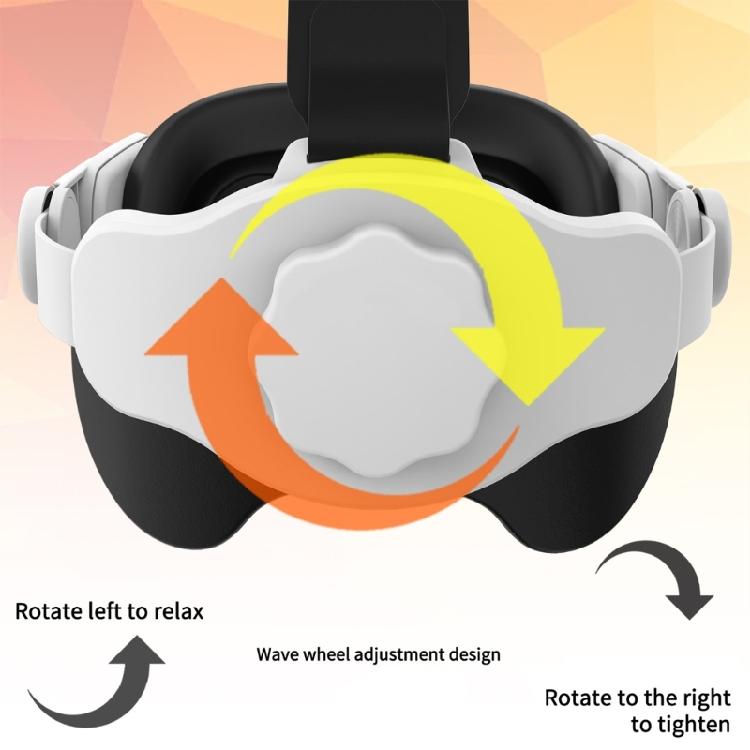 Soft Surface Head Strap Headband Replacement Fit for Quest3 VR Headset Band