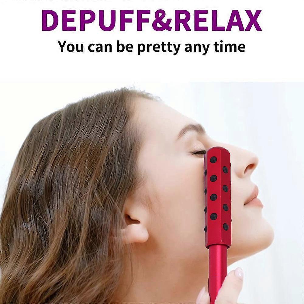 Facial massage beauty stick, germanium stone lifting facial massage beauty roller