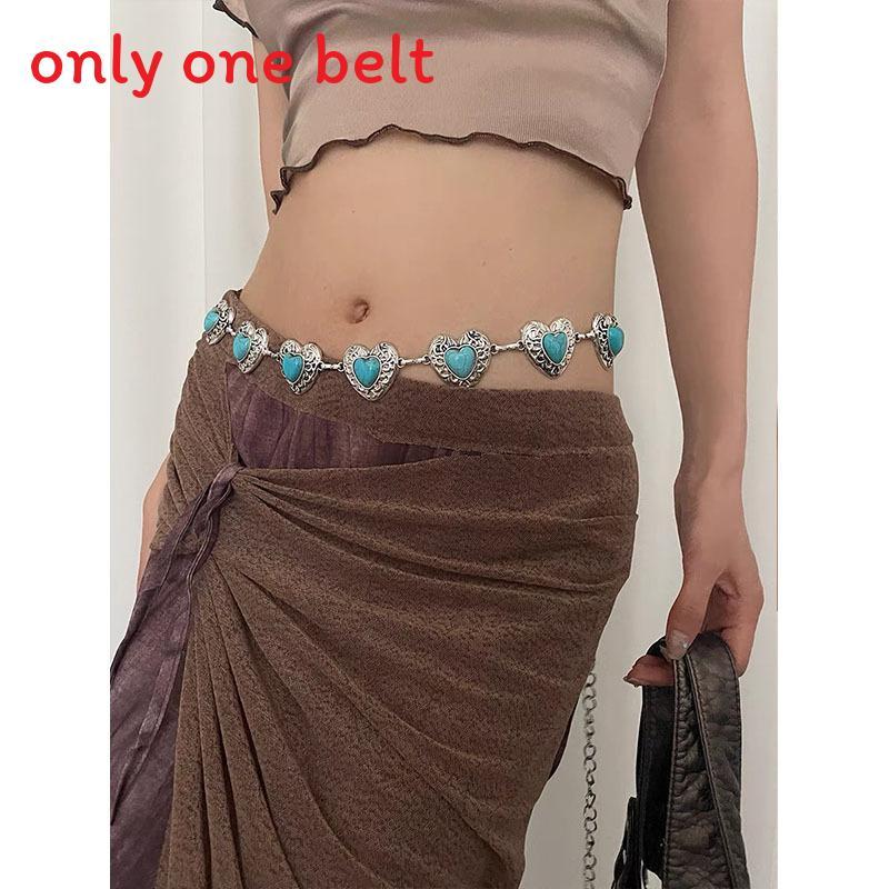 Bohemian Waist Belt Ethnic Style Vintage Butterfly Metal Accessory For Dress Or Skirt