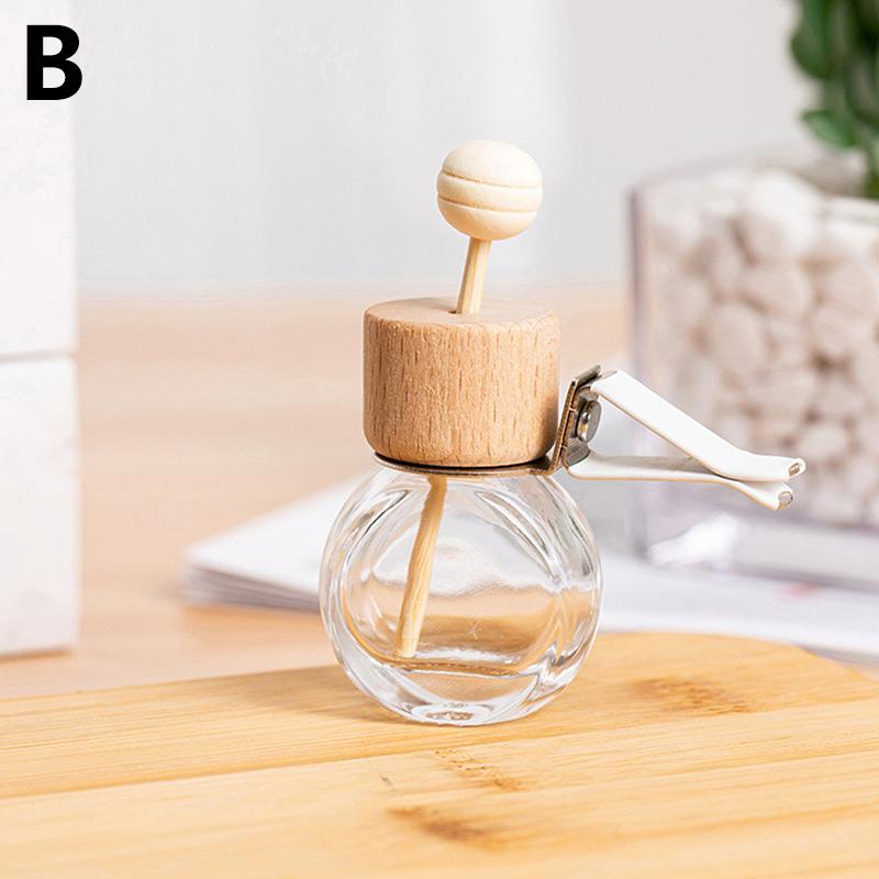 1 PC Car Air Outlet Freshener Diffuser Empty Perfume Clip Bottle Pendant Essential Oil Car Fragrance Hanging Ornament