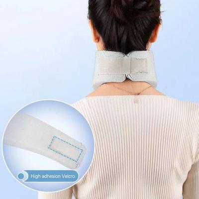1 confezione di supporto per il collo, supporto per il collo regolabile, protezione per il collo in spugna cervicale per alleviare il dolore al collo e il sonno, supporto per il collo traspirante
