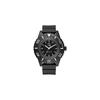 Q&Q SmileSolar Analog Diver's Watch Solar Waterproof with Urethane Strap Men's Black