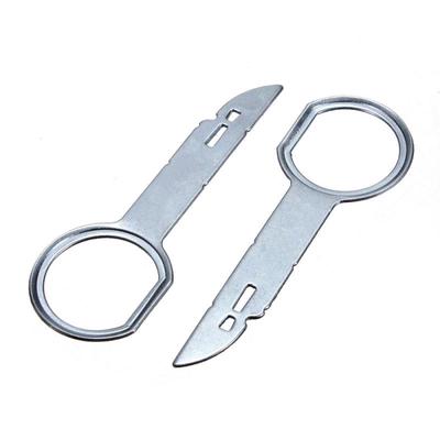 For VW DOUBLE DIN CD Stereo Radio Removal Extraction Release Keys Tools X4 Car Disassembly Tool Special Disassembly Tool
