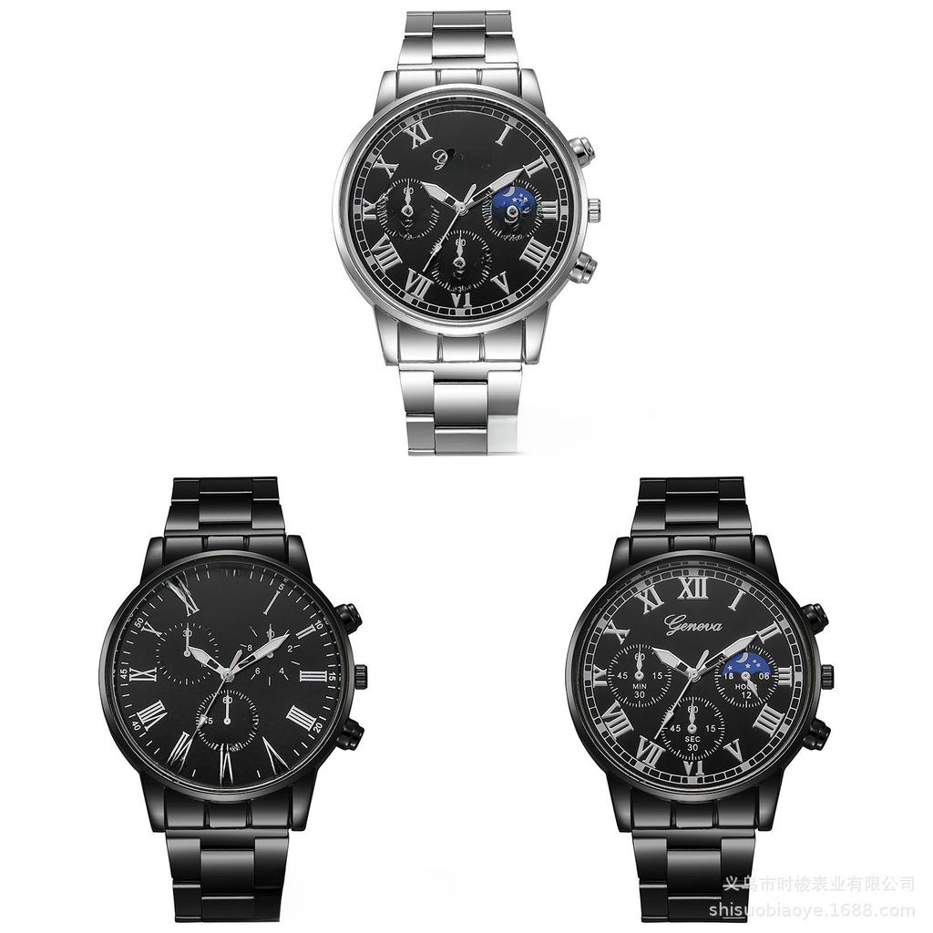Casual Mens Quartz Watch With Analog And Digital Display For Business And Daily Use