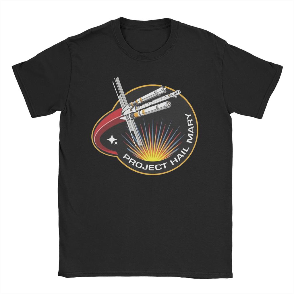 T-shirt Cool Fist My Bump Unisex Unisex Girocollo T-shirt in Puro Cotone Project Hail Mary Manica Corta Abbigliamento Taglie Forti