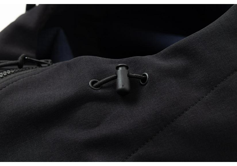 Unisex Windbreaker: Vogelhuis Softshell Jas, Fleece-Gevoerd, Waterdicht & Winddicht voor Herfst/Winter Bergbeklimmen.