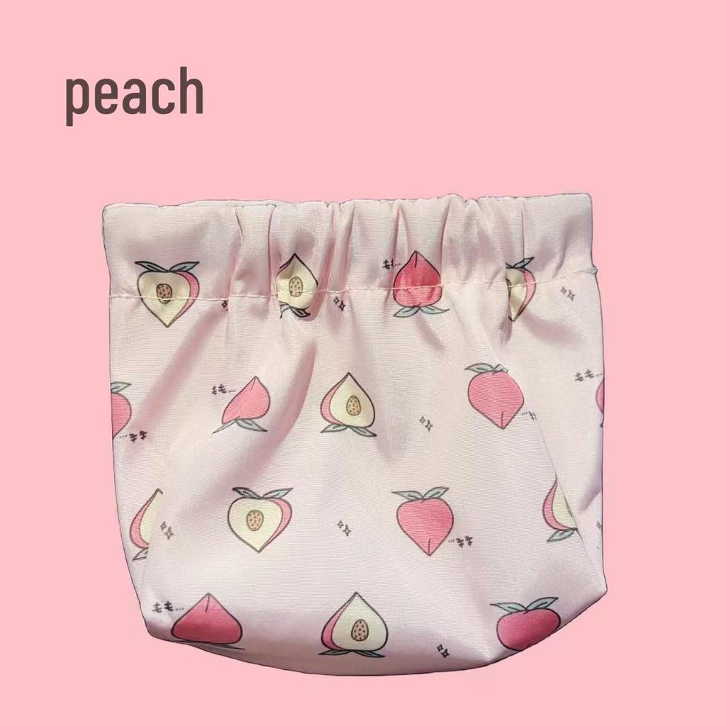 Wasserdichte tragbare Lippenstift- und Münzbörse: Modische Kosmetiktasche mit Druck und automatischem Verschluss