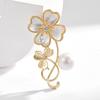 Senior Brooches Flower Leaf Brooch Pins for Women Suit Pendant  Fashion Brooches Jewelry