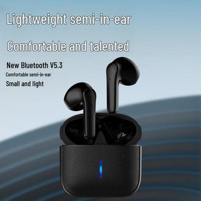Kabellose Bluetooth-Ohrhörer mit langer Akkulaufzeit – tragbares Semi-Headset mit klarem Klang.