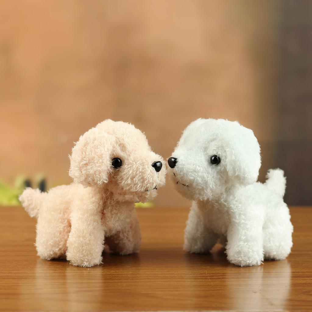 Teddy Dog Plush Toy Keychain With Pp Cotton Filling For Children And Gifting
