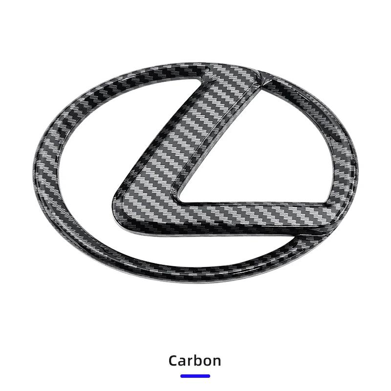 

3D ABS Car Front Grille Rear Trunk Badge Replacement Sticker for Lexus GS GX IS LS LX NX RX RX270 Ct200h IS250 ES 220D IS300 100mm-1pcs