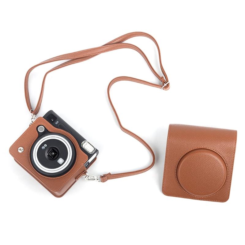 PU Retro Camera Bag for Square SQ40 Travel Portable Shoulder Bag Storage Case Cover for Square SQ40 Accessories