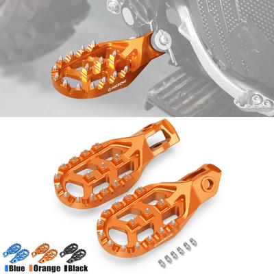 NICECNC For KTM 2024-2025 EXC 300 EXC 250 EXCF 350 EXC 450 XCW 300 Forged Foot Pegs Footrest SX 125 SXF 250 SXF 450 2023-2025