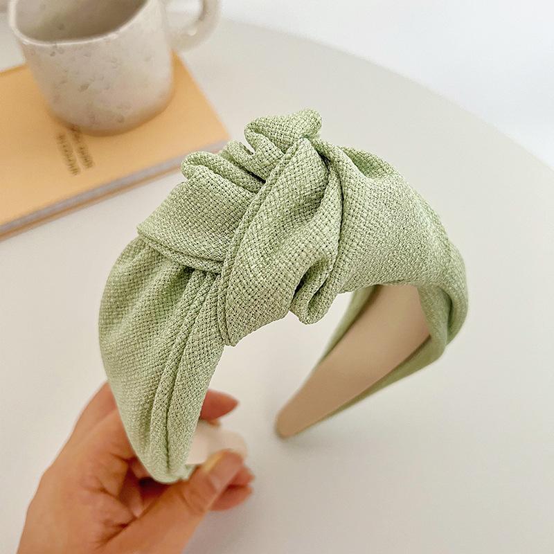 Women Girls Autumn Big  Knot Hairband Headband Adult Hair Accessories Hair Jewley