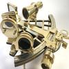 22,86 cm Handgefertigtes Messing-Sextant Nautisches Navigationsinstrument Geschenk