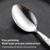 Stainless Steel Silver Dinner Dinnerware Knife Fruit Fork Spoon Cutlery Kitchen Wear Resistant Tableware Silverware