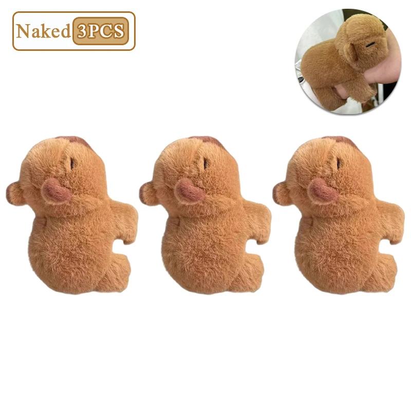 1-10PCS Capybara Pat Ring Capybara Bracelet Fun Pat Ring for Children Gift Wristband Bracelet Baby Photography Accessories
